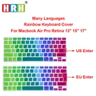 Силиконовая накладка на клавиатуру для Macbook Air Pro Retina 13 15 17