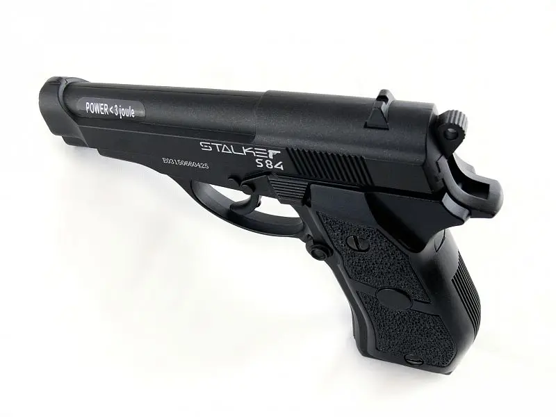 Gun pneumatic stalker S84 (analog &quotBeretta 84&quot) к.4 5mm st-11051m beret 84 air airsoft balls BB bullet bullets Crosman gas gun Hatsan idle