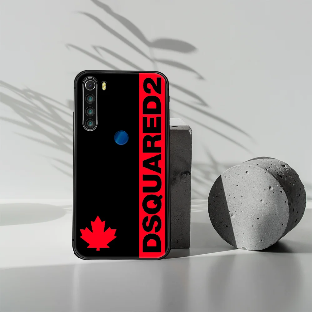 

Fashion luxury brand Phone Case Cover Hull For XIAOMI Redmi 7 7a 8 8a 9 9a NOTE 6 7 8 8t 9 9s Pro Max 4X black Prime Trend Funda