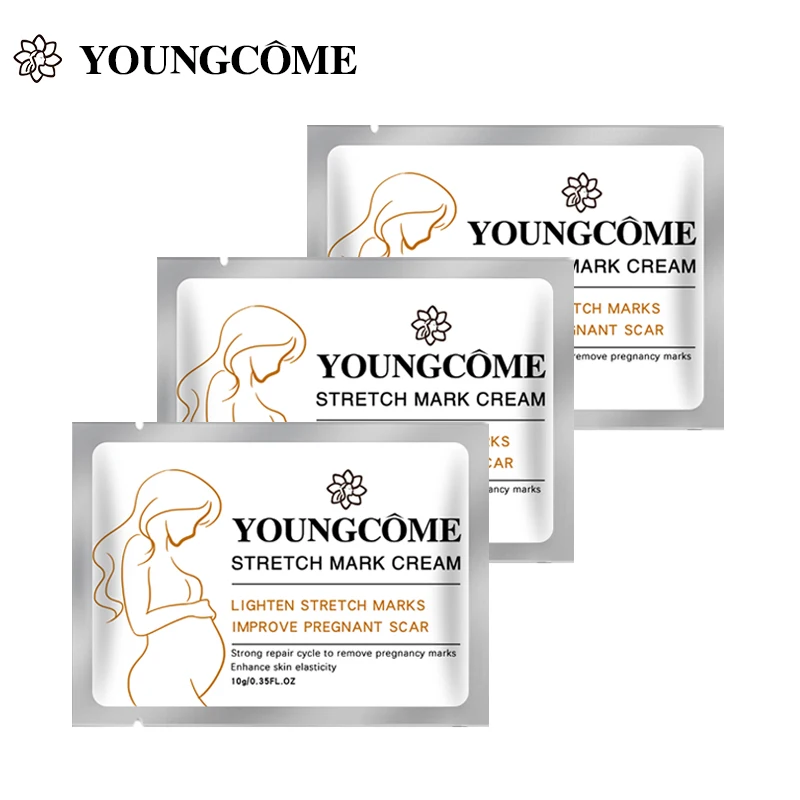 

YOUNGCOME 3pcs/lot 10g Pregnancy Scar Removal Cream Repairs Wrinkled Skin Firming Whitening Lifting Nourishing Body Skin