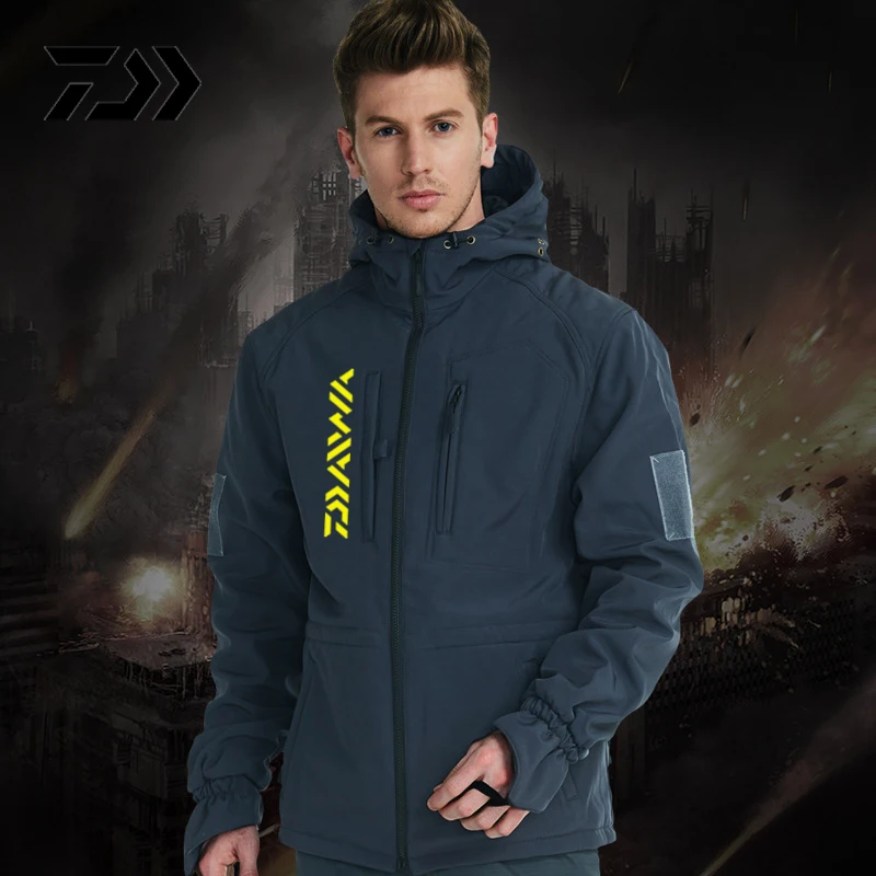 Мягкая куртка для походов Походов Кемпинга спорта рыбалки мужская осенняя и