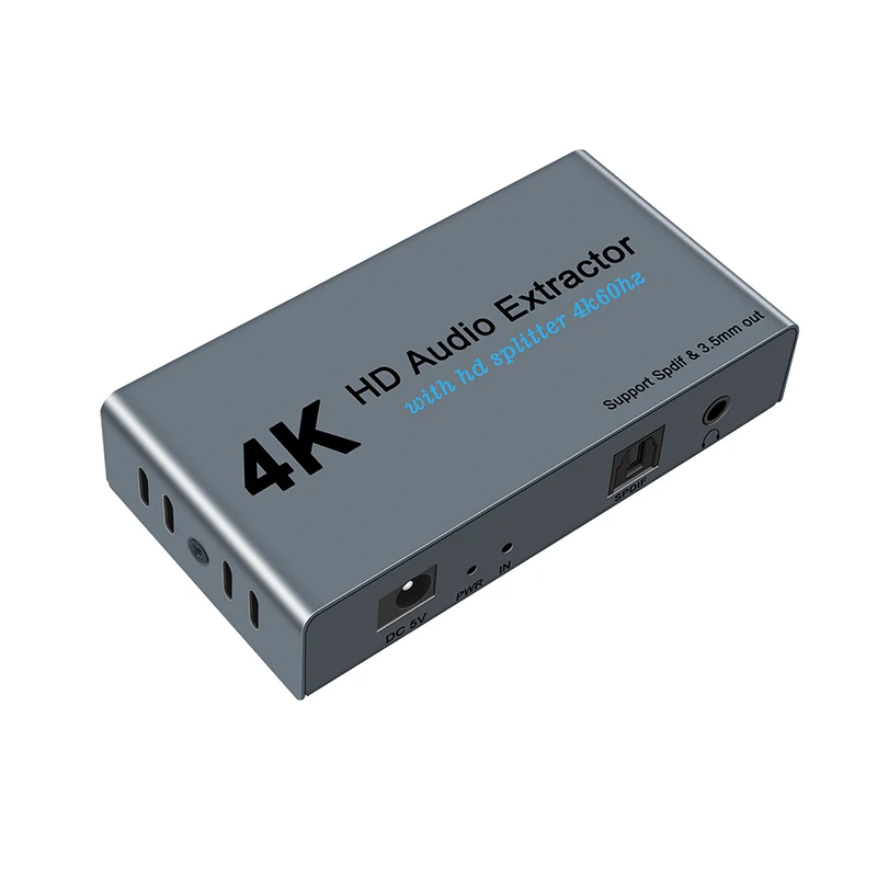 1X2 4K HDMI сплиттер с оптическим аудио экстрактором и 3 5 мм выход 1 в 2 Выход