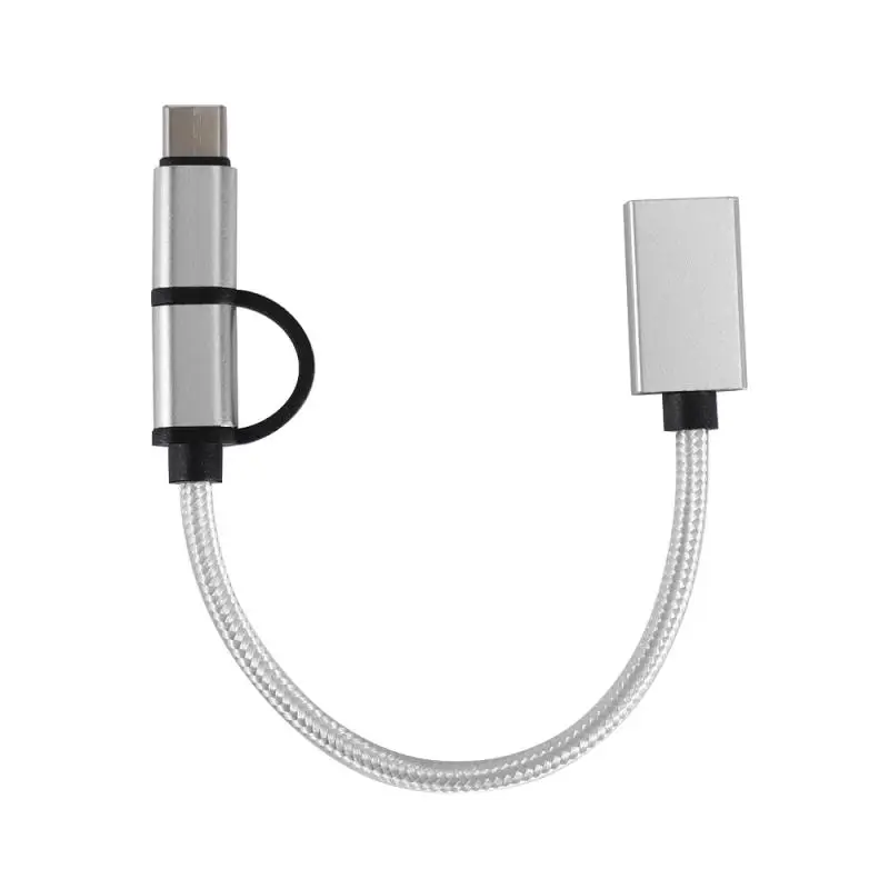 1 шт. USB Кабель адаптер Тип C OTG кабель для клавиатуры/мыши/u диска/картридера