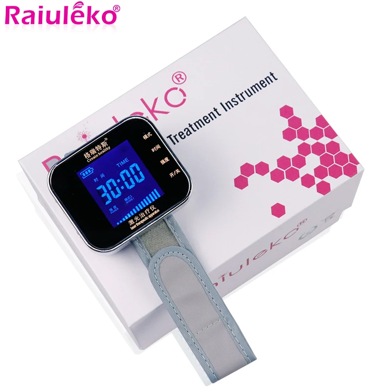 650nm бытовой лазерной физиотерапии наручные Диод Нили для гипертонии лечение