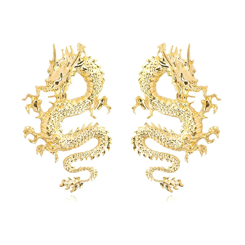 

Hot-Selling Accessories Full-Time Hunter EurHisso Five-Pointed Star Teardrop Logo Dripping Poker Earrings For Women Girl Jewelry