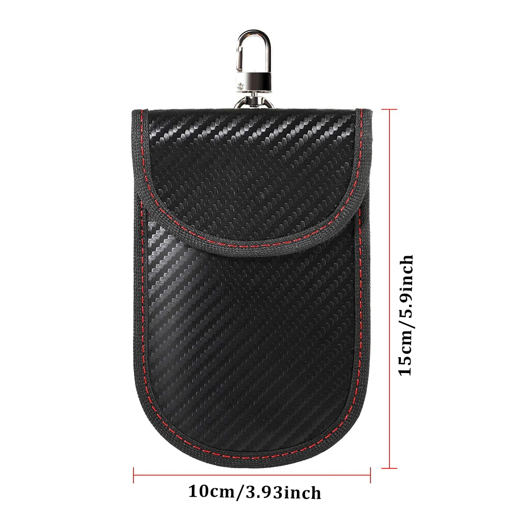 Чехол для ключа автомобиля блокирующий сигнал сумка Фарадея защита