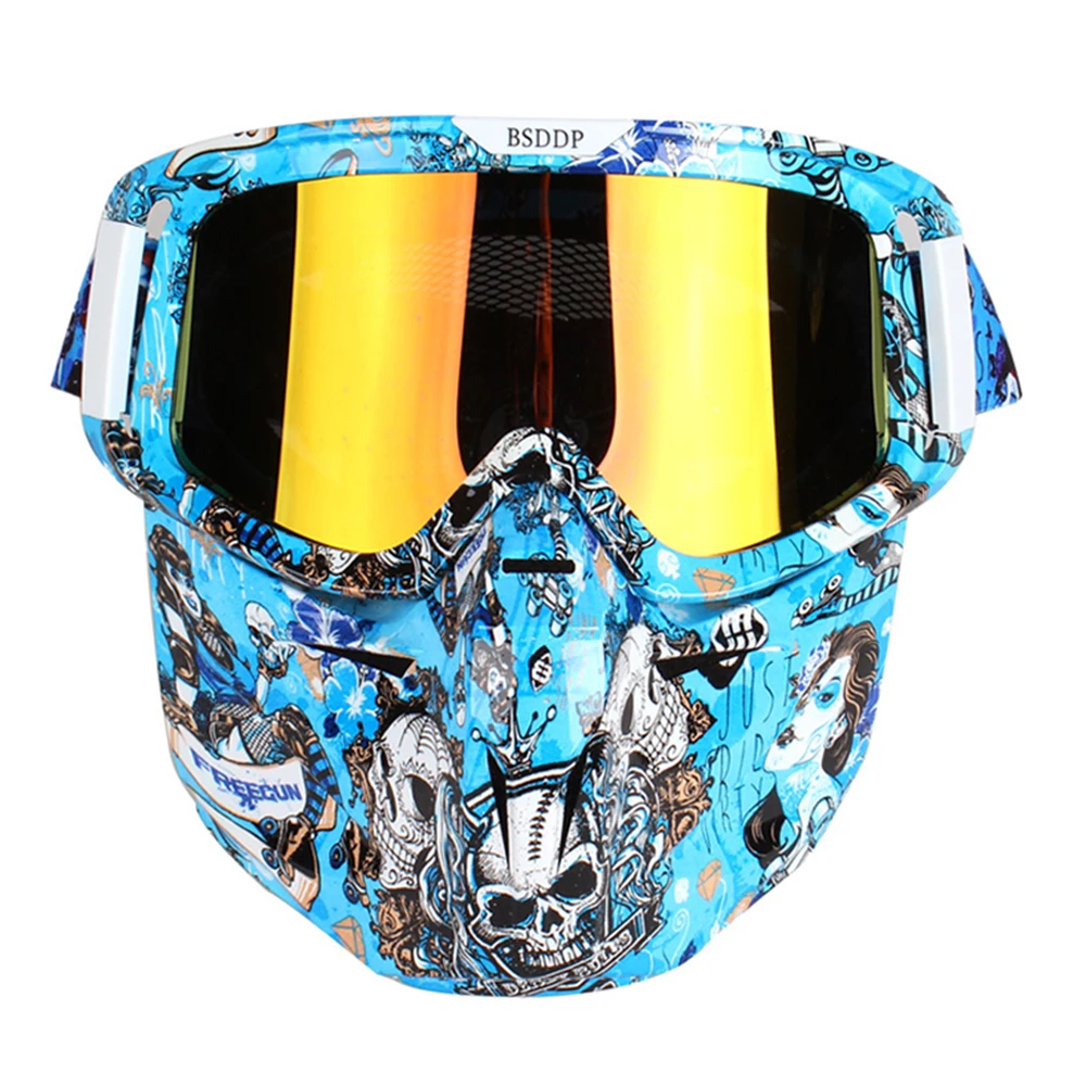 

Motocross Motorcycle Goggles Bike Goggles Mask Motorcycle Half Helmet Safety New Fashion Visor UV Protection Ski Glasses