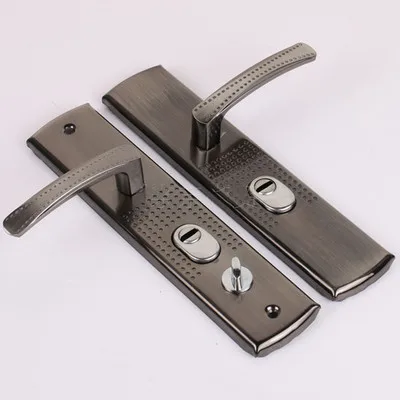 

1 Practical Door Handle Set Anti-Theft Security Double Latch For Bedroom Furniture Accessories