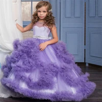 flower girl dresses for weddings lace ball gown girls pageant dresses first communion dress for little girls