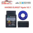 Автомобильный диагностический сканер Vgate HH OBD ELM327 V2.1, Bluetooth, CAN BUS, считыватель кодов двигателя OBD2, автомобильный диагностический сканер ELM 327 2,1, инструмент для Android, ПК