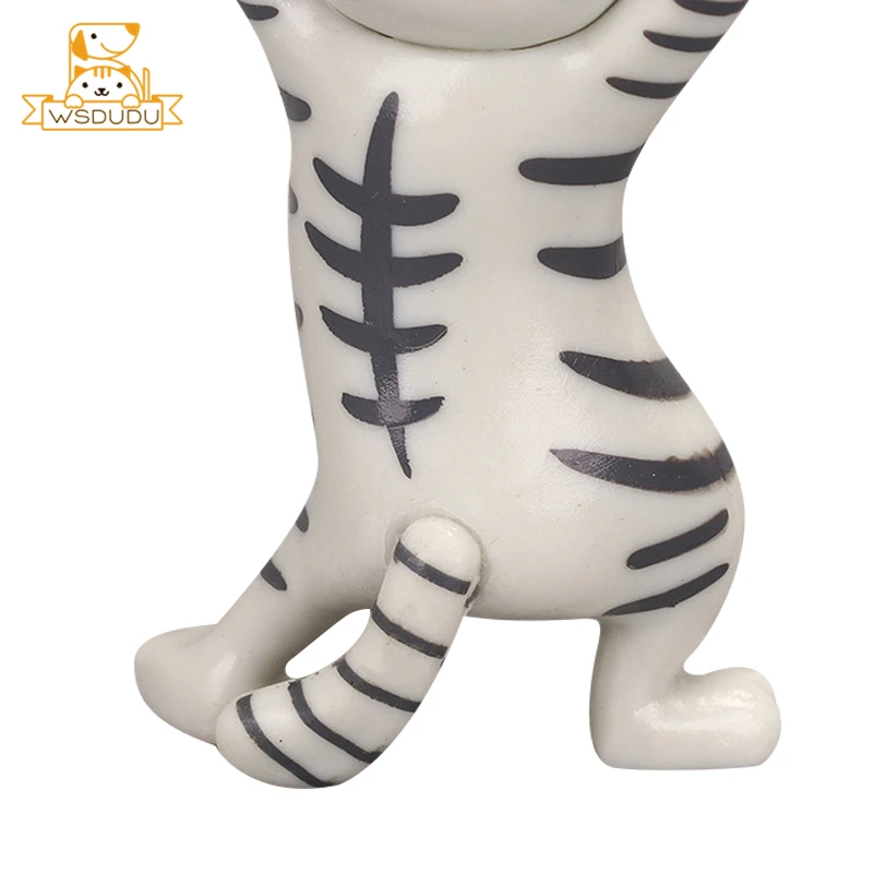 Танцевальный Кот фигурки игрушки милый мини котенок Мультяшные животные модель