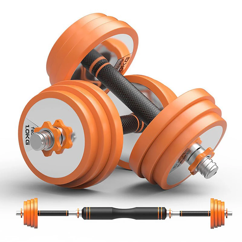 

Exquisite Gift Boxed Multifunctional Weightlifting Barbell Dumbbells Pure Steel High Quality Indoor Fitness Dumbbells