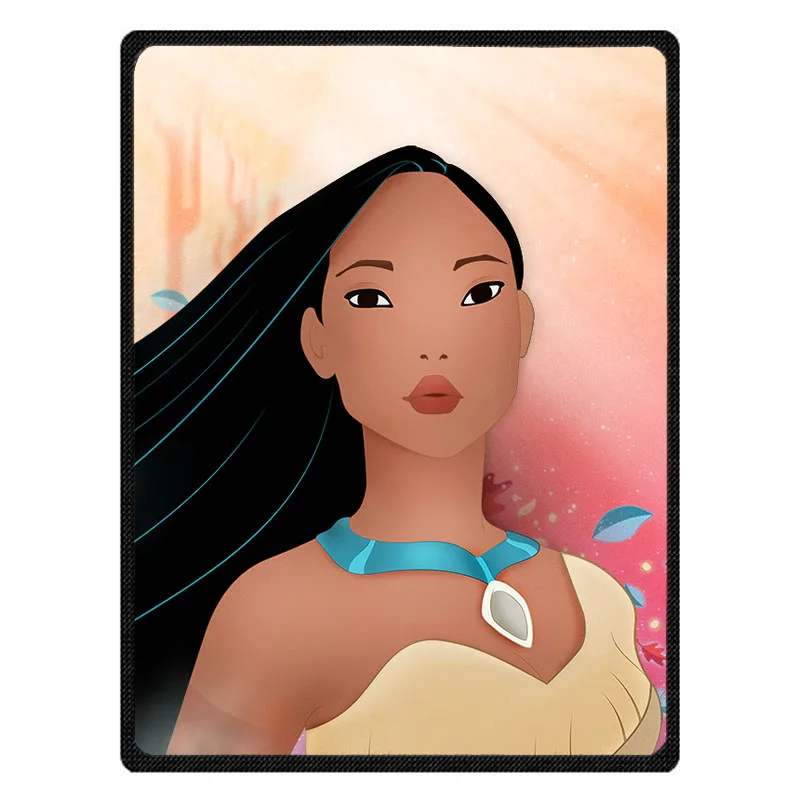 Теплое Флисовое одеяло Покахонтас супермягкая фланелевая Манта для