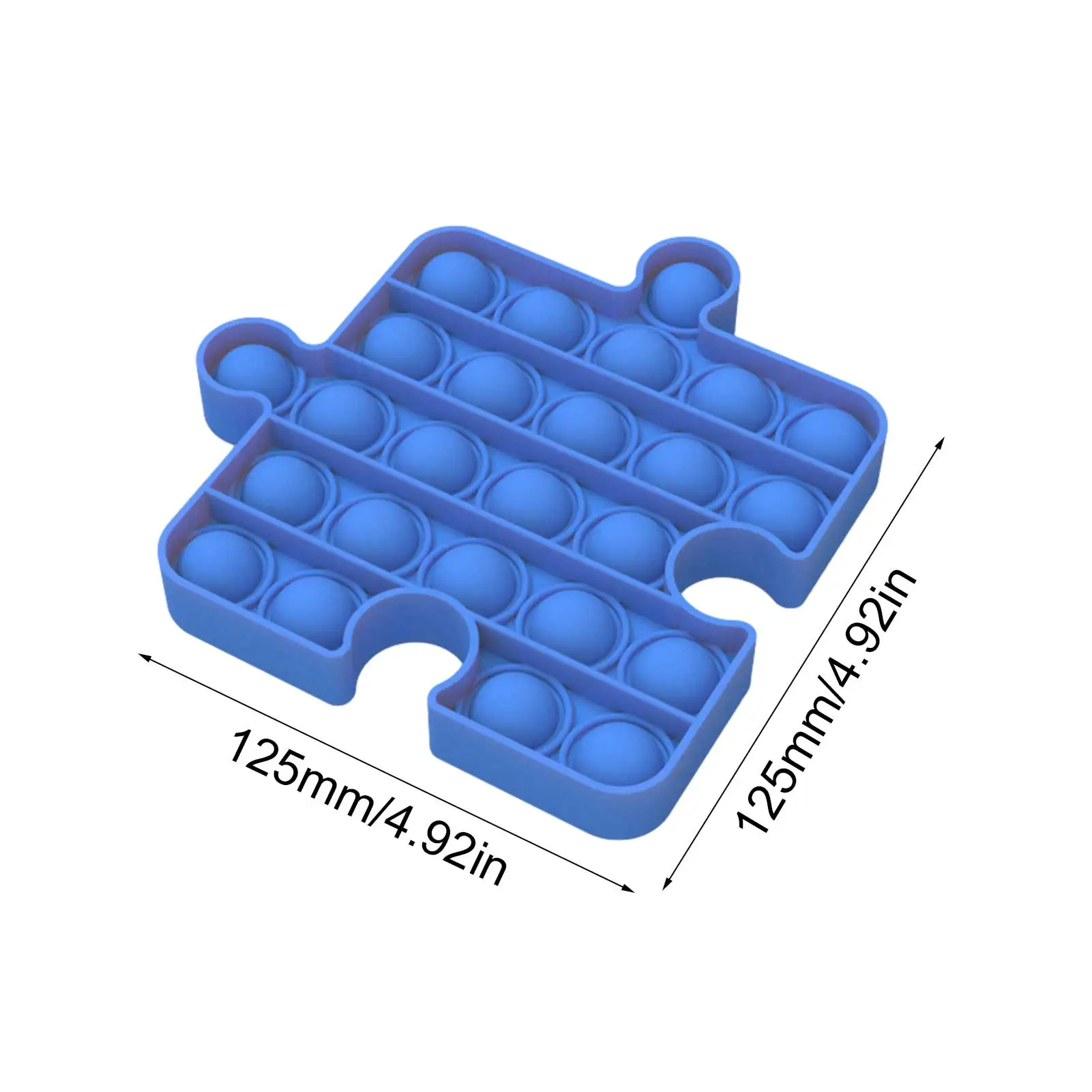 

Push Bubble Sensory Toys Silicone Connecting Squeeze Fidget Toys Autism Special Needs Stress Reliever Toy For Kids Adult