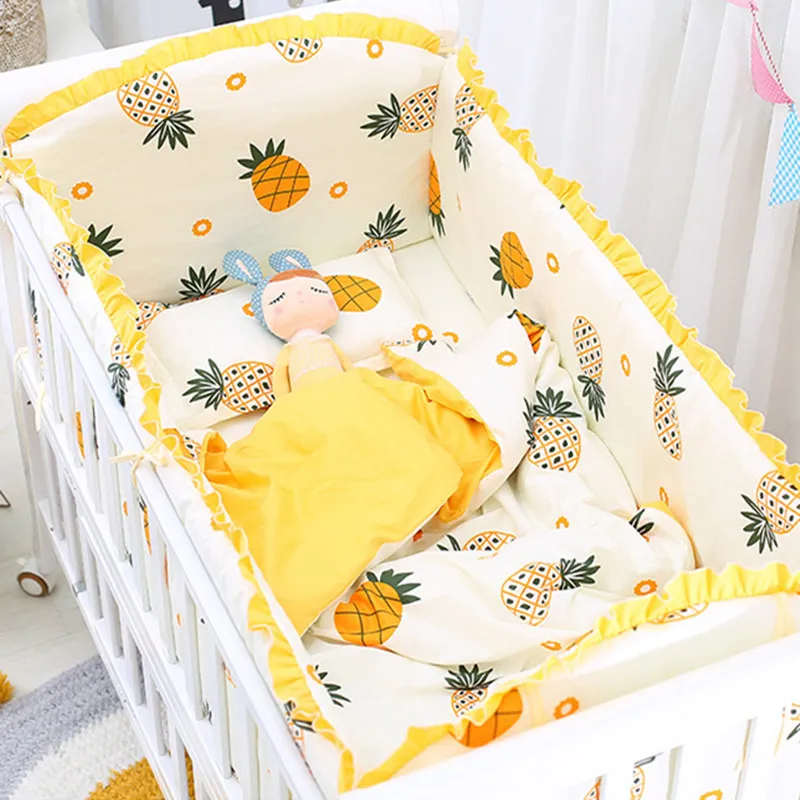Whashable Детское покрывало для кровати бамперы Постельное белье s Колыбель
