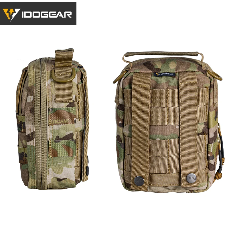 IDOGEAR Тактический медицинский мешочек MOLLE для первой помощи EMT Утилита Сумка IFAK
