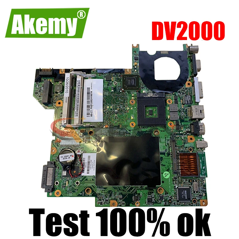 AKemy460716 001 448596 материнская плата для ноутбука HP Compaq pavilion dv2000 V3000 G86 631 A2 обновление