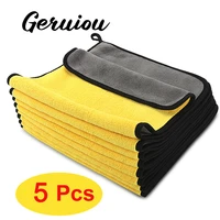 5pcs auto detailing car cleaning towel car cleaning drying cloth car wash towel multifunctional cleaning towel