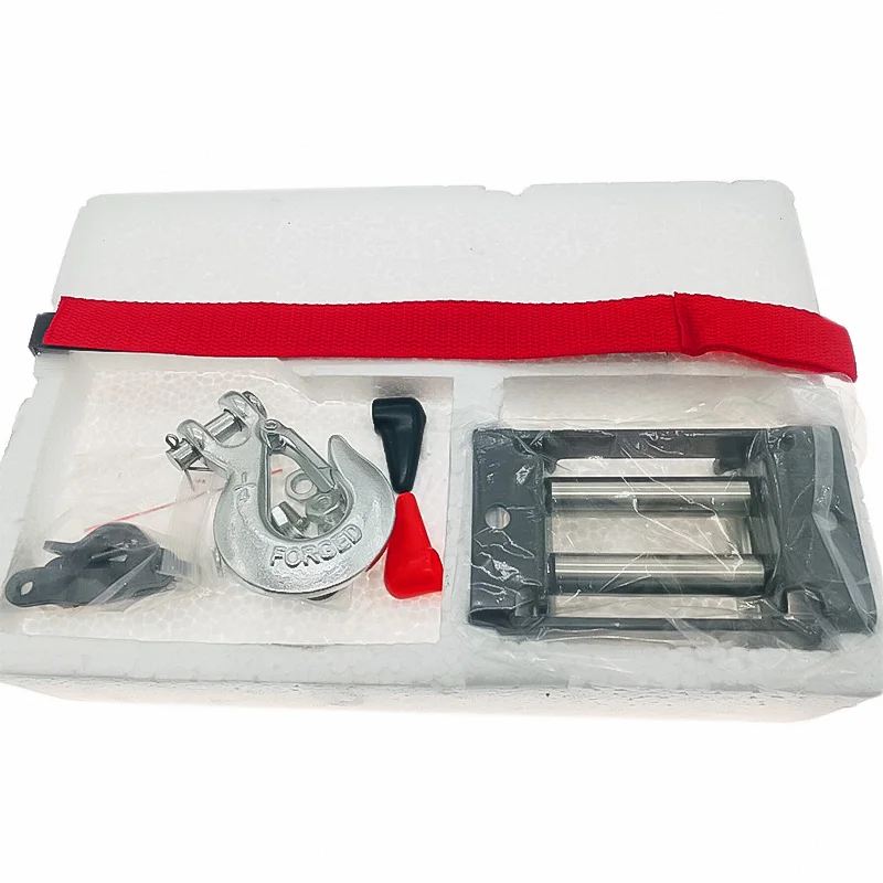 Проволочная лебедка 2500lbs электрическая для восстановления тяги двигателя набор