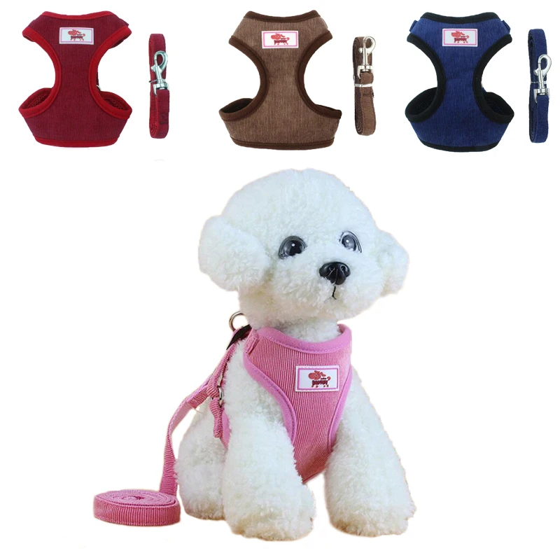 Мягкая дышащая шлейка жилет для кошек Чихуахуа|Наборы| |