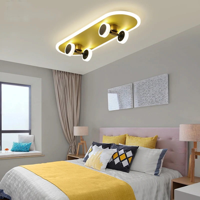 

Children's Room Ceiling Lamp Led Lighting Creative Boy And Girl Princess Room Warm Bedroom Lamp