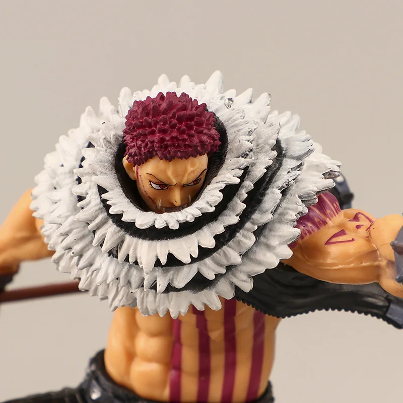 

16.5cm Japanese Anime One Piece Figure Charlotte Katakuri PVC Action Figures King OF Artist Fighting Katakuri Figure Toys Gift