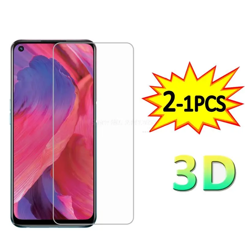 

Закаленное стекло для OPPO A11s A16s A35 A53s 5G A55 A74 A93s A94 A95, защитная пленка 9H, Защитное стекло для OPPO A54, 2-1 шт.
