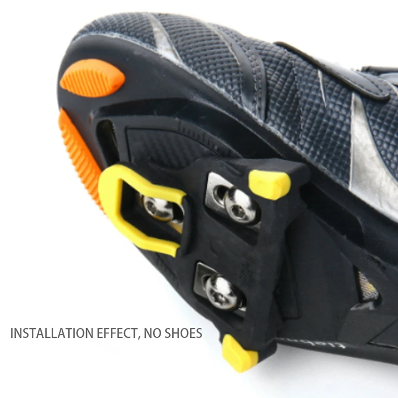 

Bike Cleats Suitable for Shimano SPD-SL Cleats- Spin Cycling Pedals Cleat & Road Bike Clips Set-Self-Locking