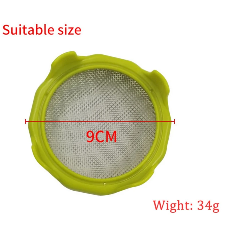 Набор крышек для прорастания семян банки проращивания с коррозионно-стойкими