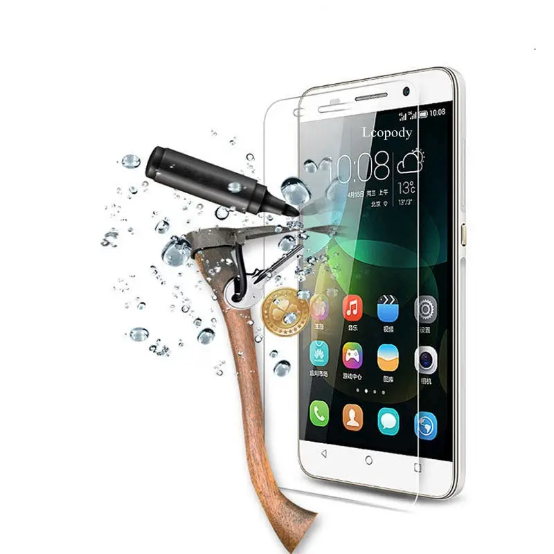 Закаленное стекло 9H для Huawei Honor 8 4X 5x 6X Y560 5A 4C Pro y6 pro p8 lite 2017 Защитная пленка экрана |