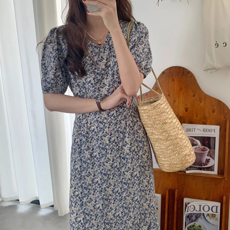 

Платье-Русалка Женское для выпускного вечера, Элегантное Длинное приталенное с цветочным принтом, V-образным вырезом, с принтом Alien Kitty, подх...