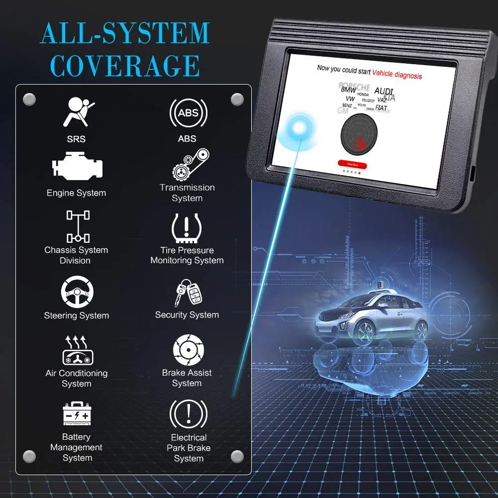 Launch X431 V + Plus DBSCAR5 OBD2 сканер полная система автомобильный диагностический