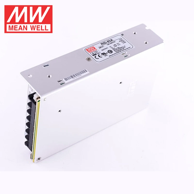 MEAN WELL RID 85A 88 Вт Двойной выход изолированный импульсный источник питания 110 В/220 В