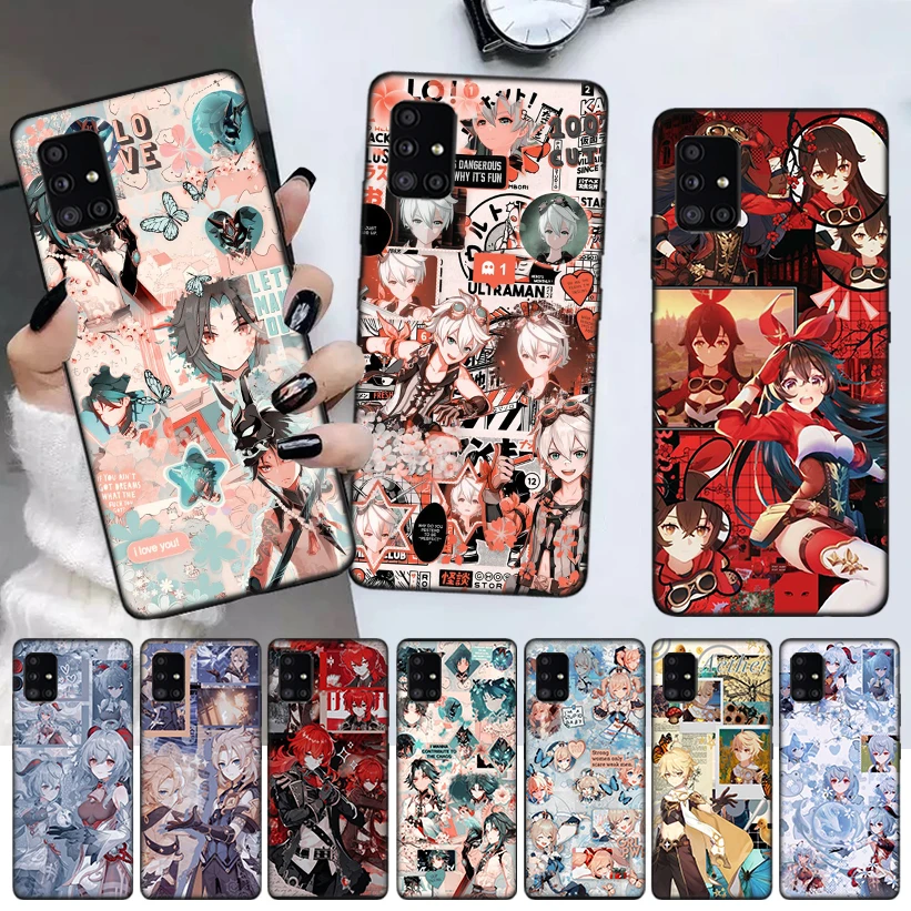 

Hot Game Genshin Impact Phone Case For Samsung Galaxy A52 A51 A71 A72 A12 A22 A32 A42 A21S A31 A41 A02S A11 A01 A91 Cover Coque