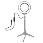 Светодиодное кольцо PULUZ, 4,7 дюйма, 12 см, USB, для фотосъемки и видеосъемки
