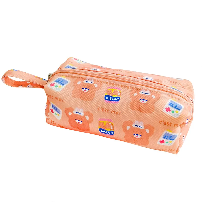 

Animal Pencil Case Cartoon Bear Rabbit Dog Pen Bag Box For Girls Kids Gift Cosmetic Stationery Bag Pouch School Supplies