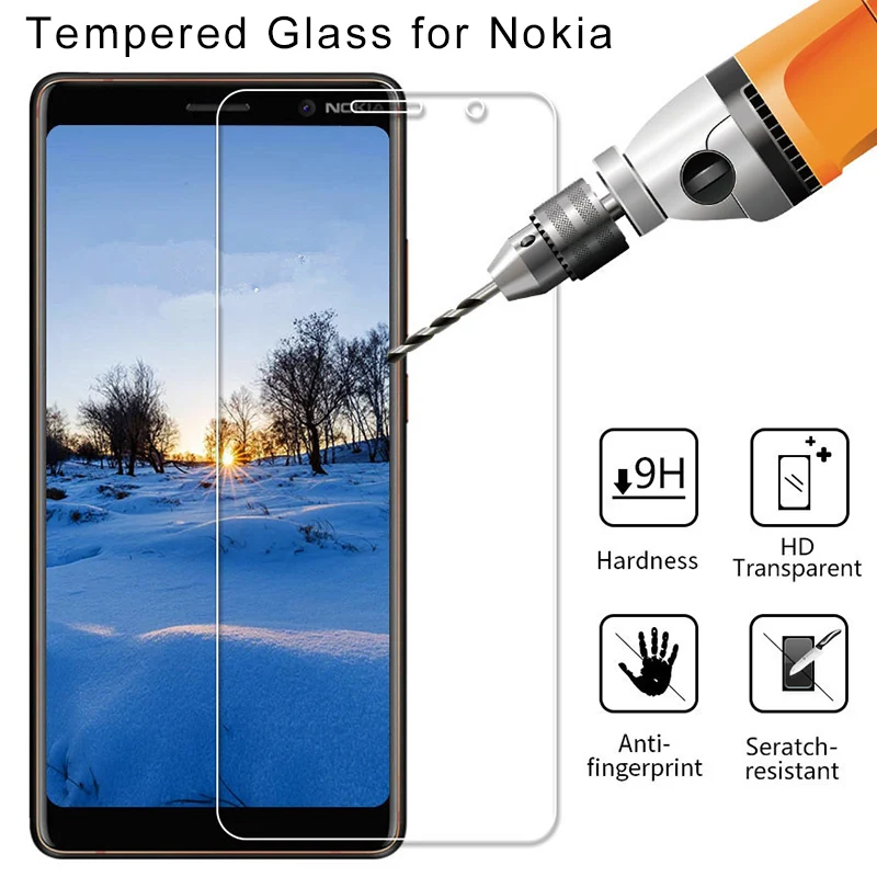 Закаленное стекло 9H HD для Nokia Lumia 630 635 640 950 защита экрана телефона Передняя пленка