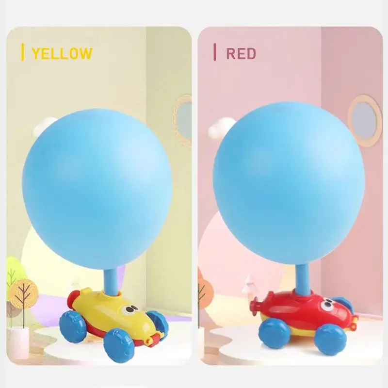 

Children Inertial Power Car Toy With 6pcs/12pcs Balloon Funny Inertial Power Balloon Car Toy For Kids Gift Educational Toys