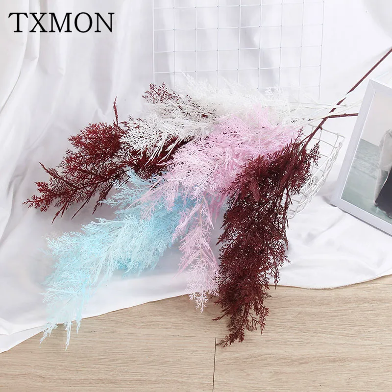 цветочки для рукоделия TXMON очаровательные 6 веток смога искусственные поддельные