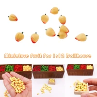 10 pcs simulation mini kitchen toys vegetable fruit food decoration kit pretend play toy doll house miniature accessories4