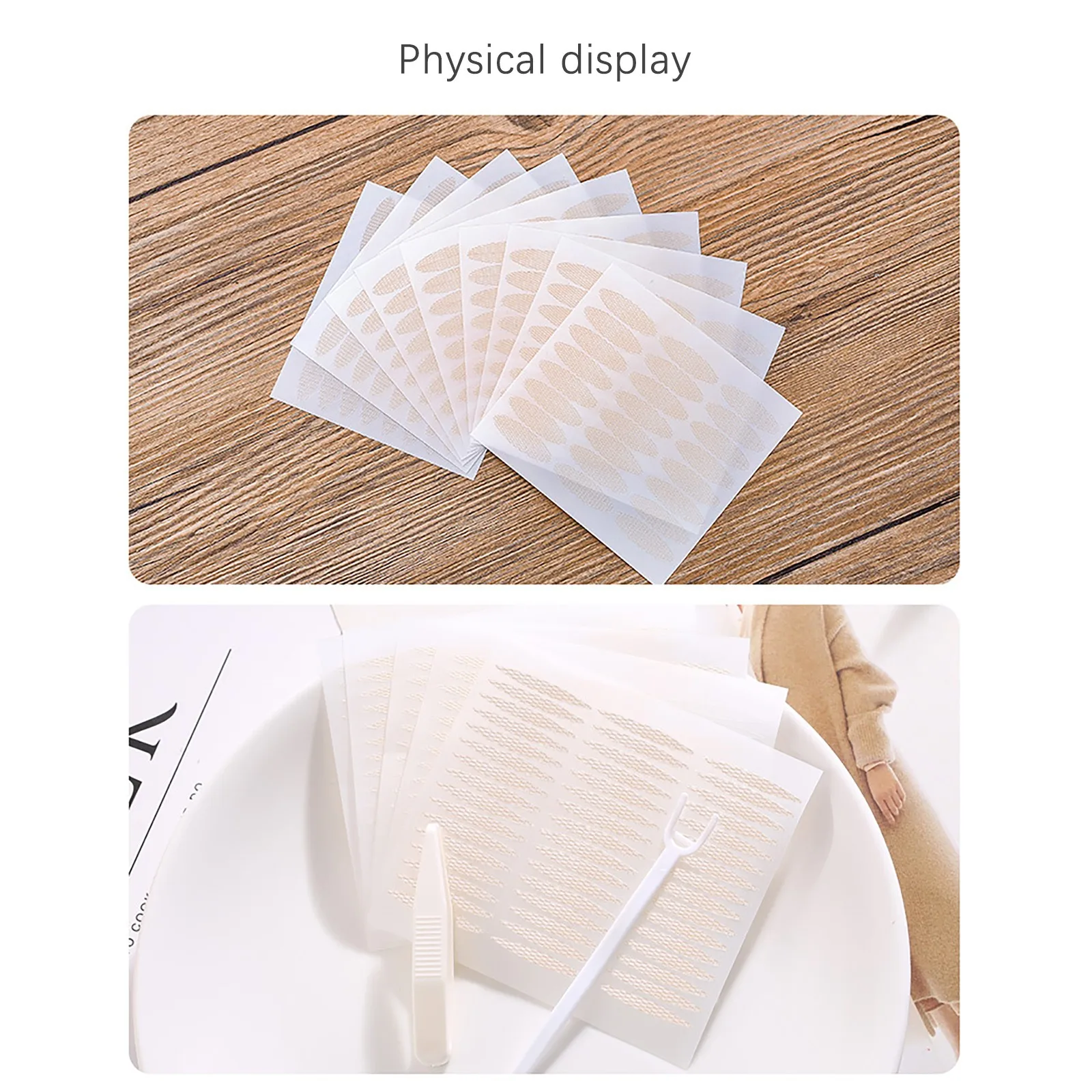 Водонепроницаемый Невидимый наклейки для двойного века патч веко стикер на тени