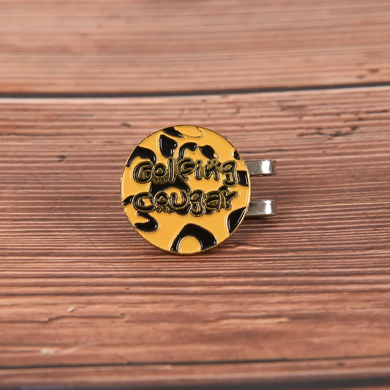 25 мм Кепка для гольфа клип маркер мяча Магнитный головному убору при помощи