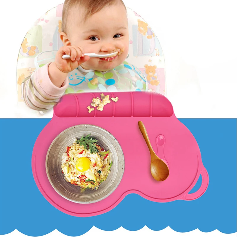 Детский силиконовый коврик для присоска Нескользящие Детские салфетки