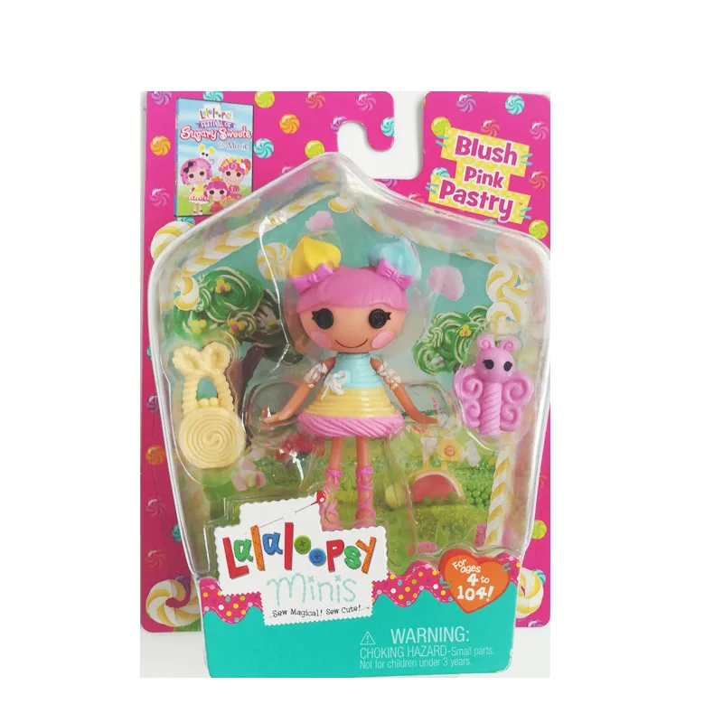 pastry Новинка! 8 см мини куклы lalaloopsy с маленькими аксессуарами игрушки для девочек набор игровой домик игрушки подарки - Цвет: pastry