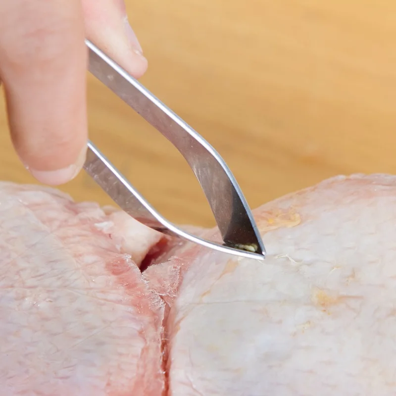 Приспособление для удаления рыбных костей из нержавеющей стали щипцы