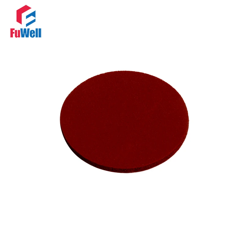 5 шт. красный пены плоская силиконовая прокладка кольцо 1/2/3 мм толщиной 40 ~ 50 OD