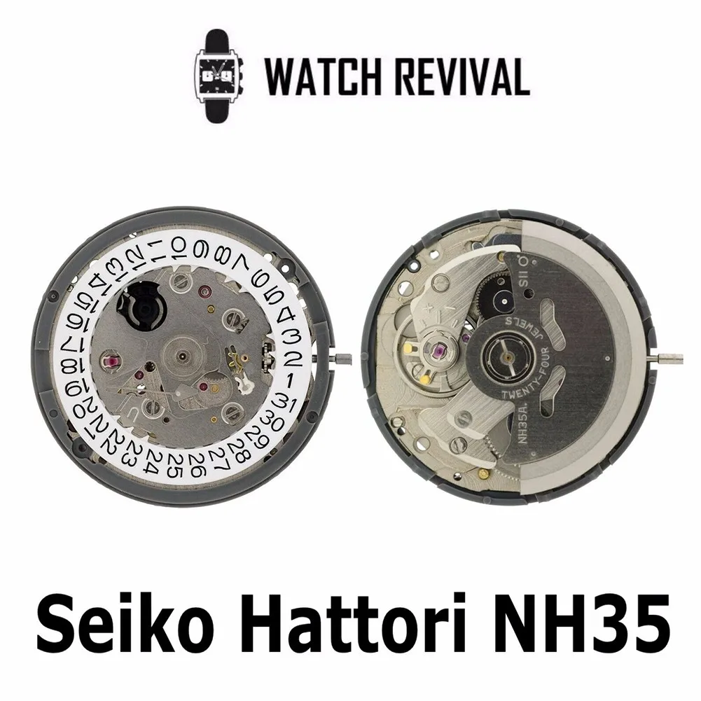 

DIY Watch Movement Fit For For Seiko Hattori For Seiko Hattori NH35A Aka