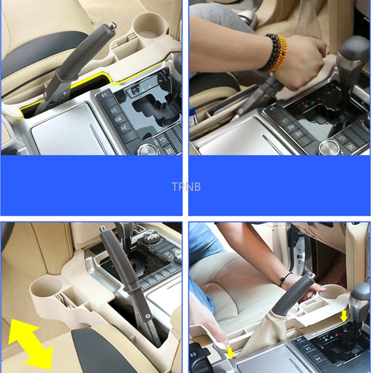 Для Toyota Land Cruiser 200 LC200 2008 2009 2010 2011 2012 2013 Сиденье боковая коробка для хранения воды автомобильные аксессуары