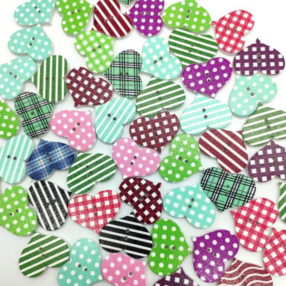50 шт. декоративные пуговицы с 2 отверстиями 25 мм|Пуговицы| |