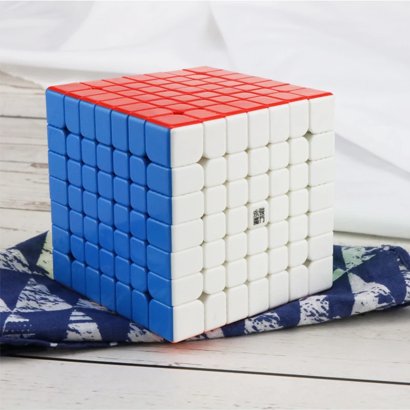 Yongjun Yufu V2M 7x7x7 магический Магнитный куб профессиональные магниты головоломка